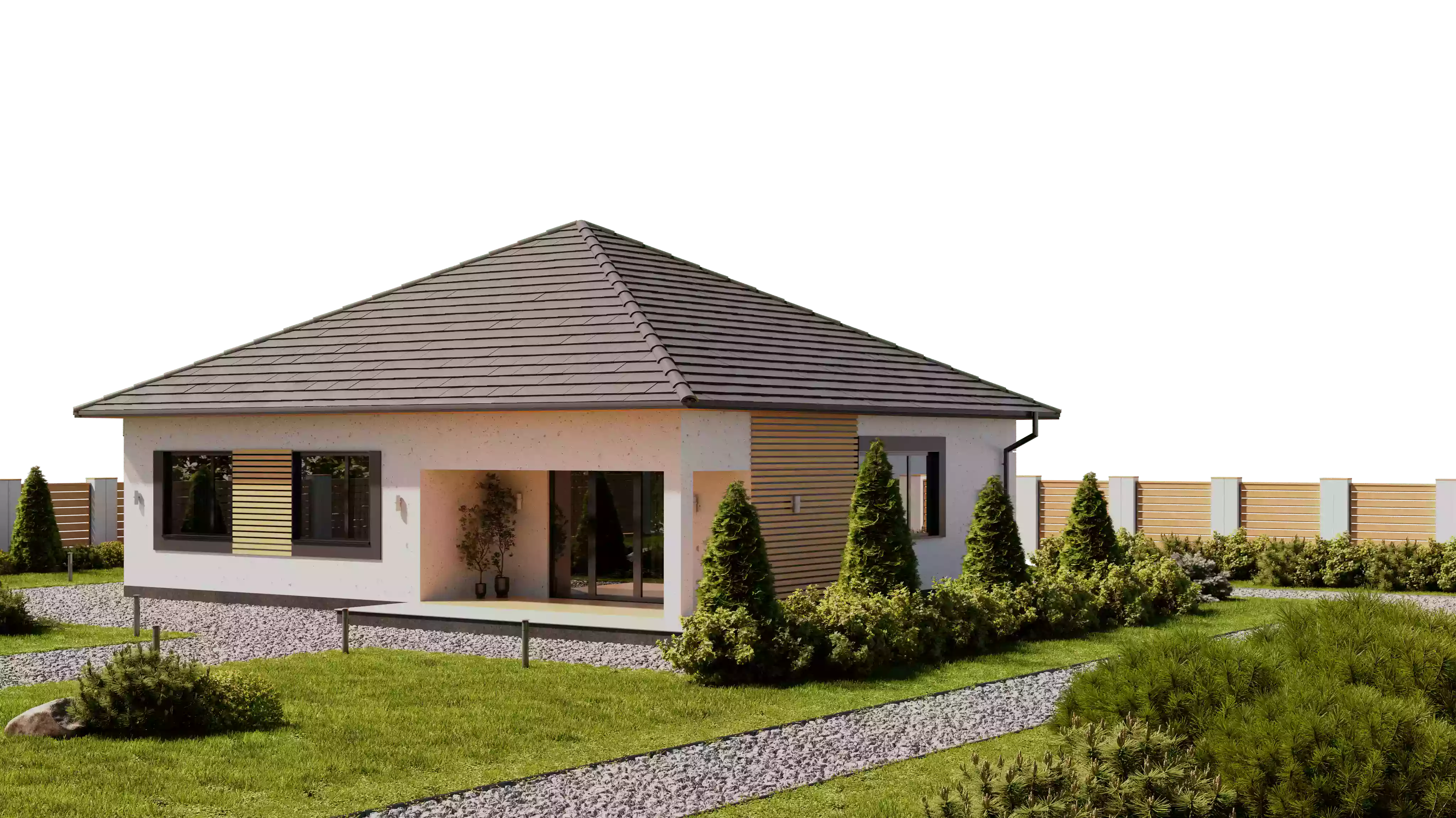Дом stucco flat summer
