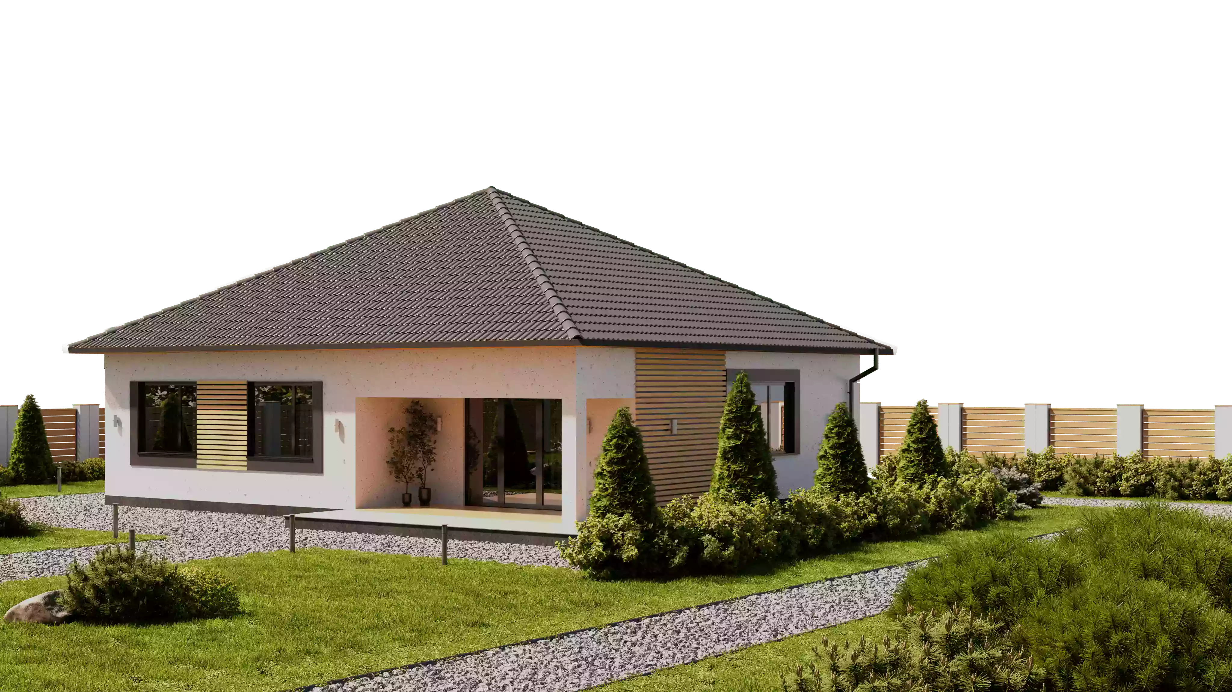 Дом stucco wave summer