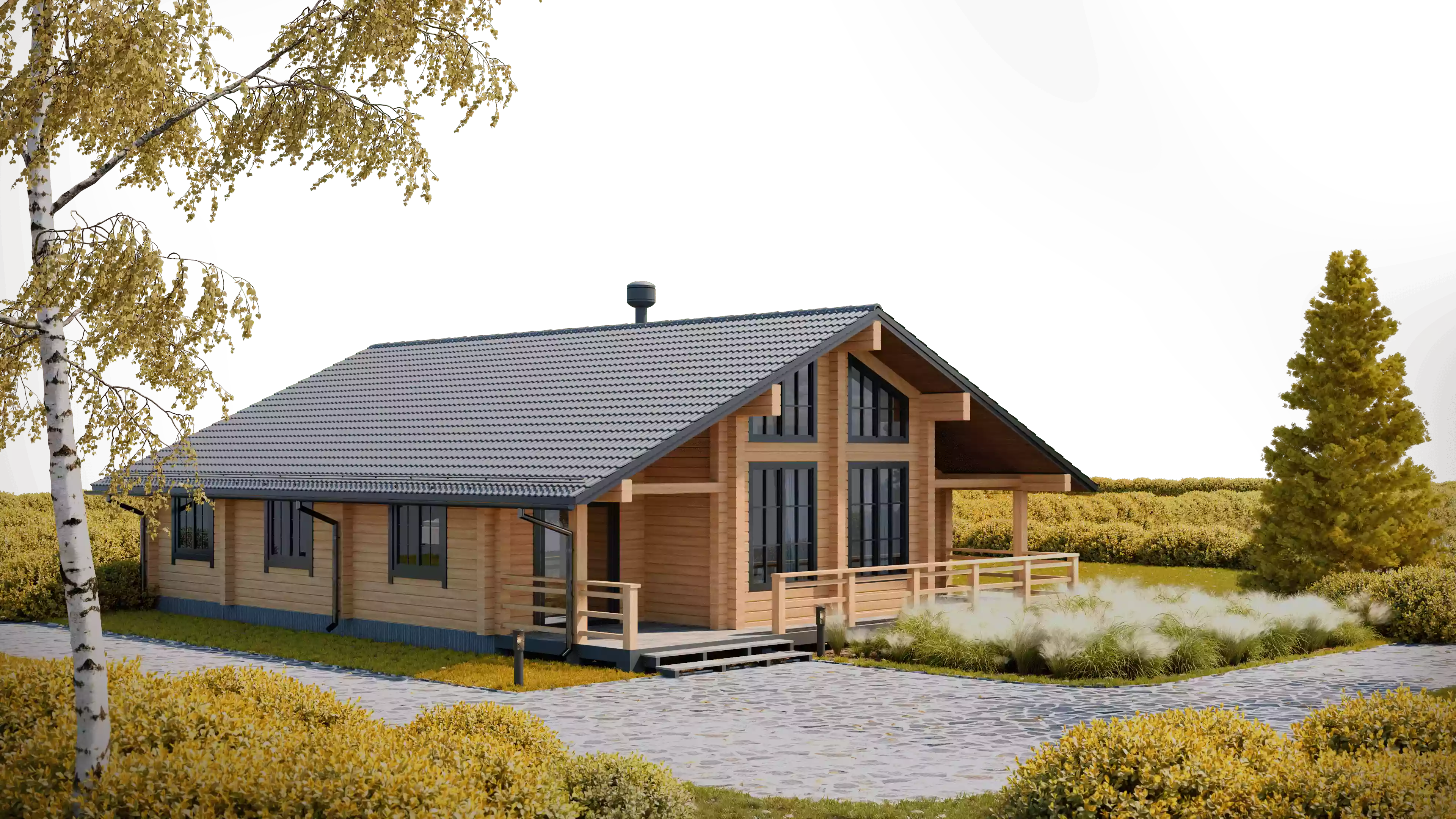 Дом wood wave autumn