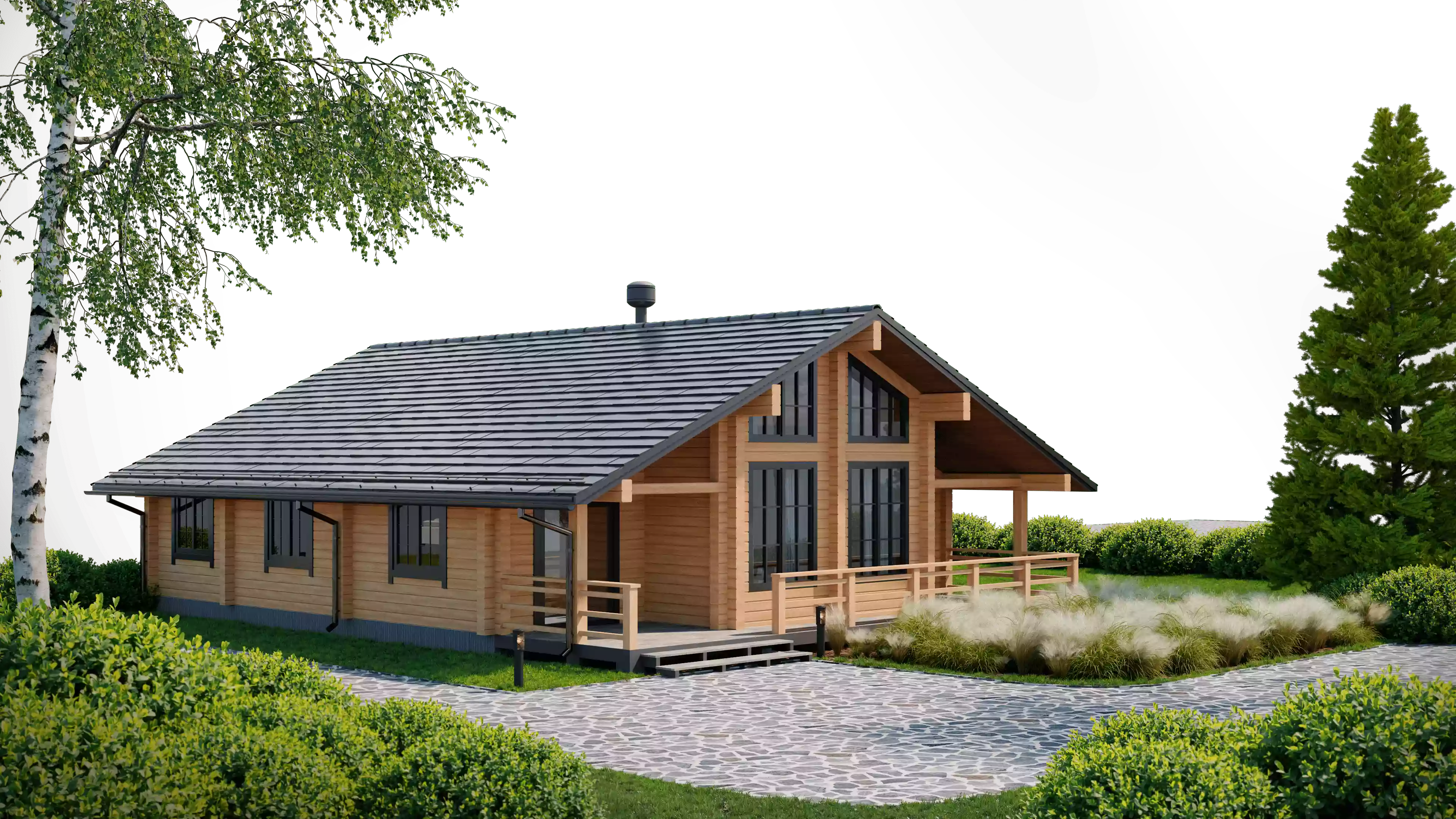Дом wood flat summer